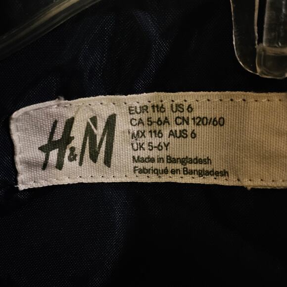 H&M Windbreaker Girls 6 Unicorn Forest Kawaii Fairycore Festival Gathered Waist - Picture 6 of 6